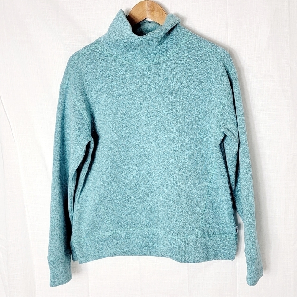Eddie Bauer Athleisure Turtleneck Women's Pullover Sweatshirt Size S